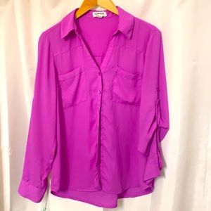 Express the portofino shirt in pink